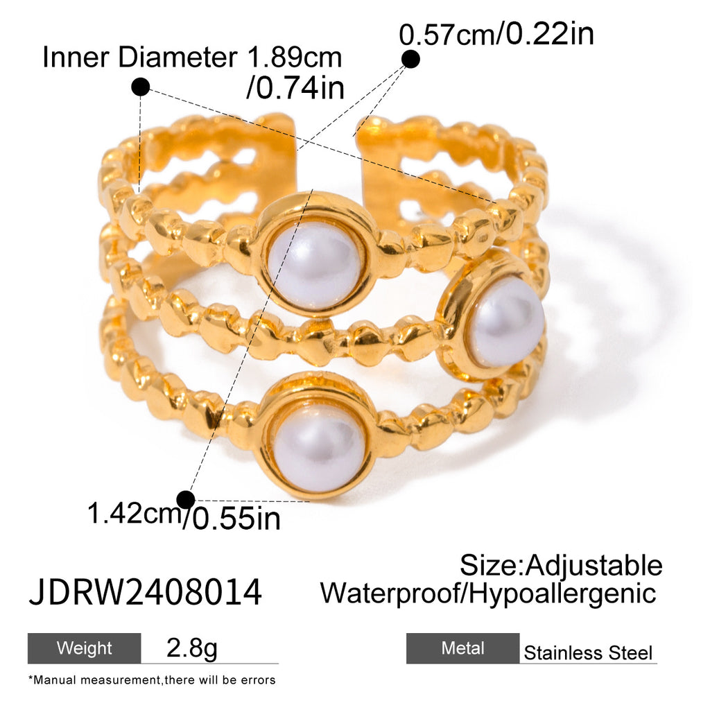 Damen Offenes Armband mit kunstvollem Design und zwei geschliffenen Edelsteinen Shop Nory