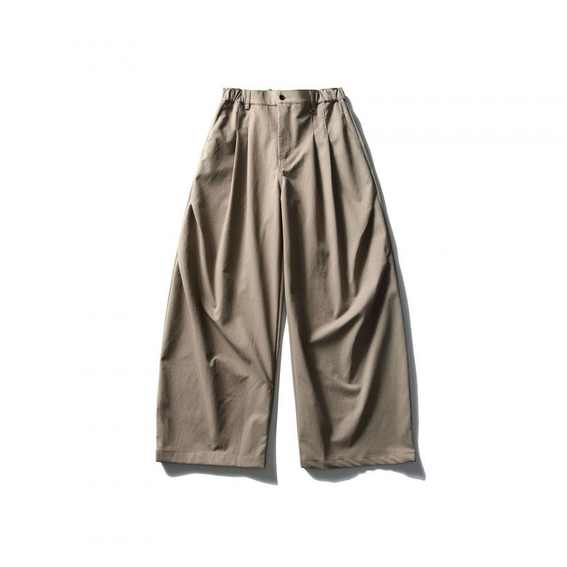 Damen Weite Culotte-Hose mit hoher Taille und elastischem Bund Shop Nory