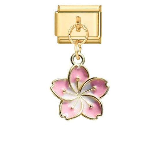 Filigraner Kirschblüten-Anhänger Für Bettelarmband
