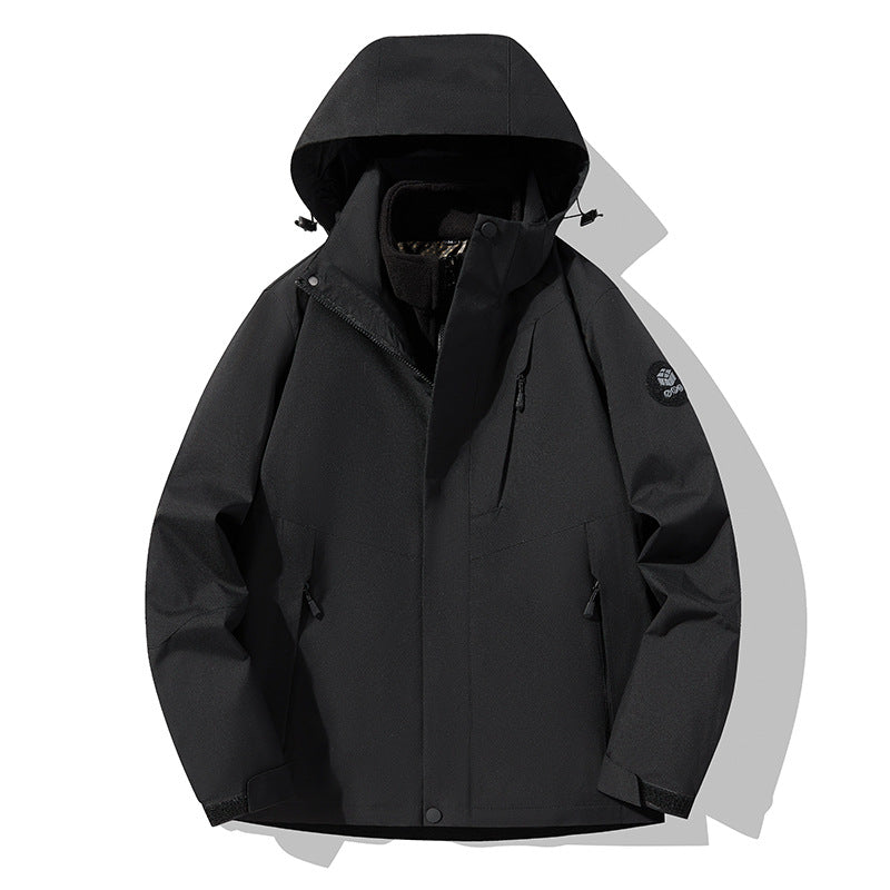 Herren Dreifach kombinierbare Funktionsjacke mit abnehmbarer Steppweste Shop Nory