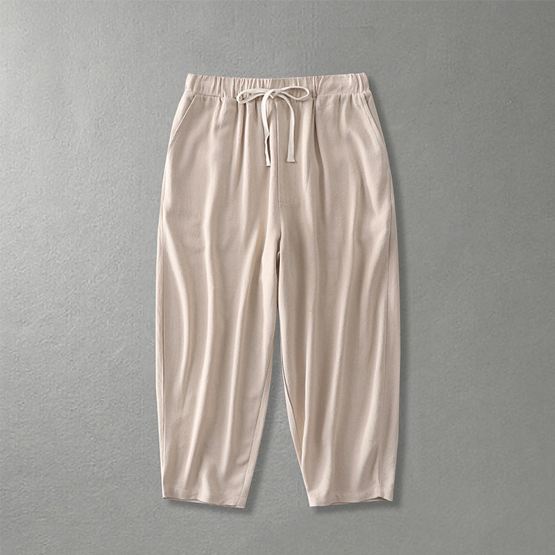 Damen Locker geschnittene Freizeit-Hose mit elastischem Bund und Tunnelzug Shop Nory