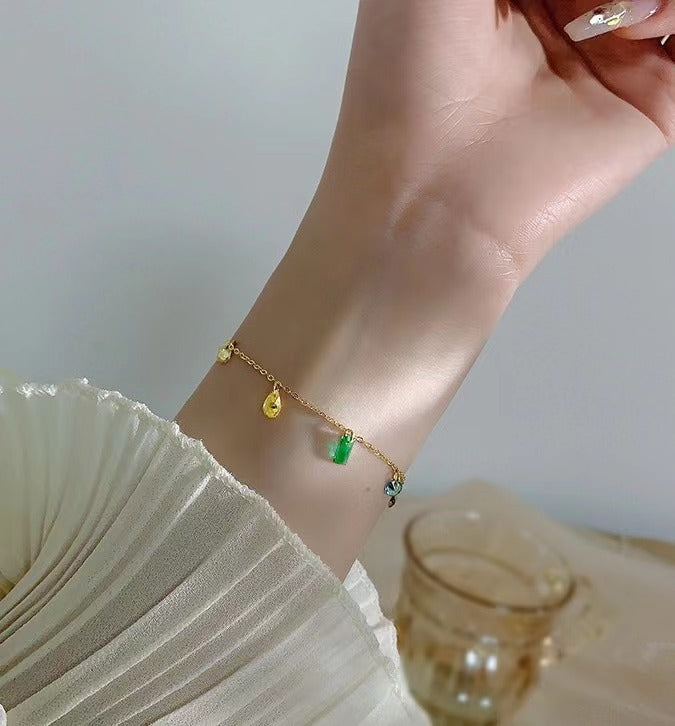 Frauen Farbenfrohe Charme Verstellbares Armband Shop Nory