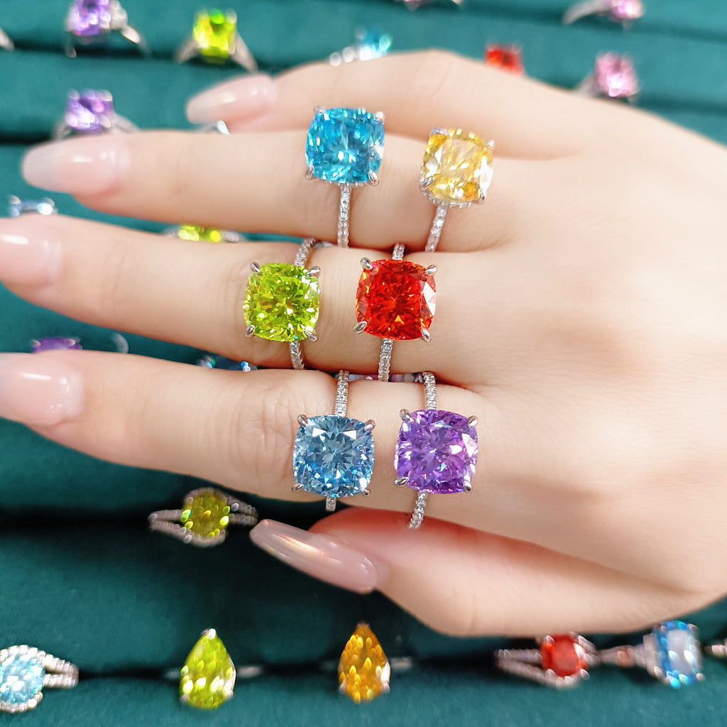 Damenring mit elegantem Kupfer-Zirkonia und filigranem Design Shop Nory