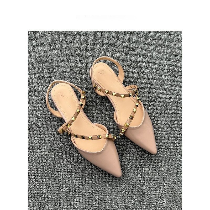 Damen Slingback Pumps mit glamouröser Strassverzierung