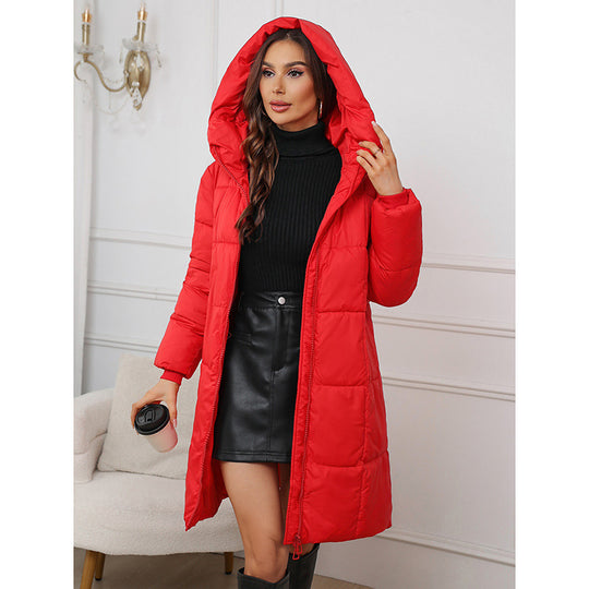 Damen nan taillierter Longpuffer mit winddichter Membran, wärmender Thermofüllung und verlängerter Rückenpartie Shop Nory