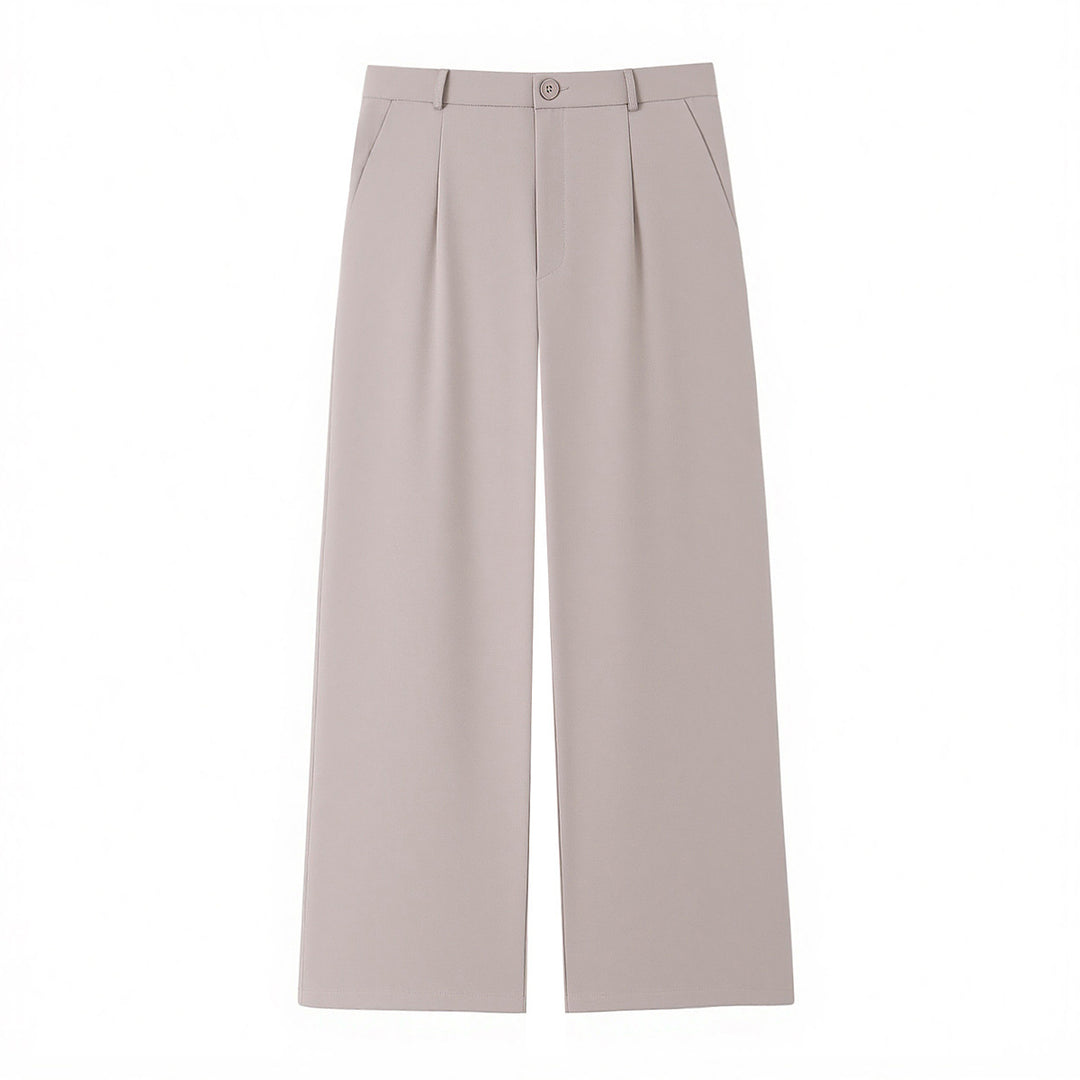 Damen Zweiteiliges tailliertes Weste- und Palazzo-Hosen-Set mit Bindegürtel Shop Nory