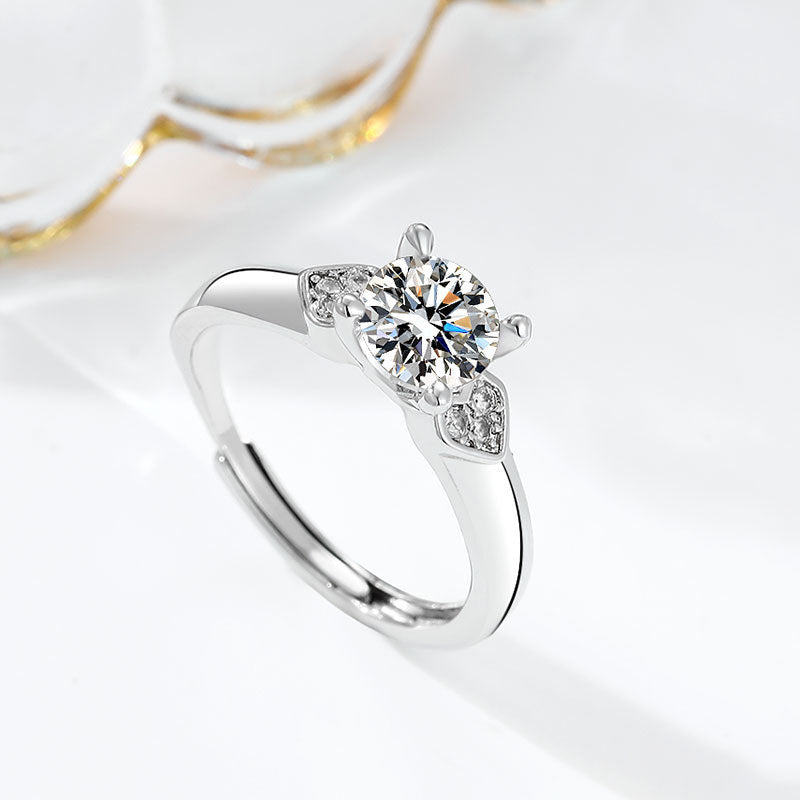 Damenring mit funkelndem Zirkon und elegantem Design Shop Nory
