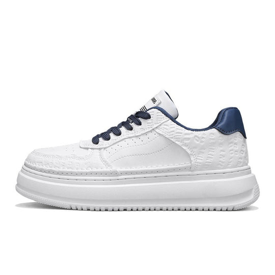 Damen Hochwertige Leder Sneakers mit komfortabler Dämpfung