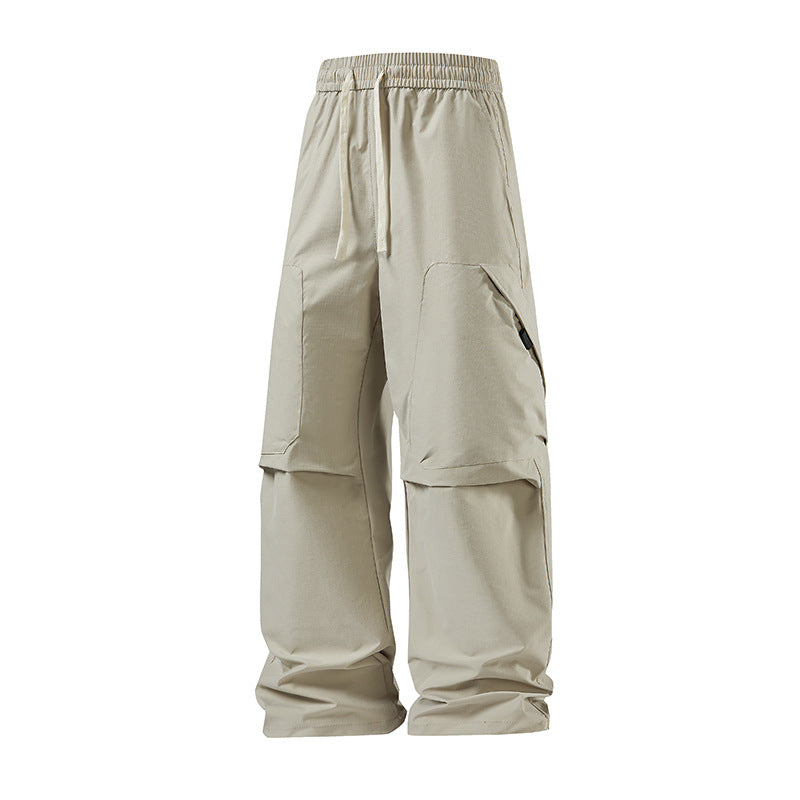 Herren technische Cargo-Hose mit verstellbarem Bund und praktischen Seitentaschen