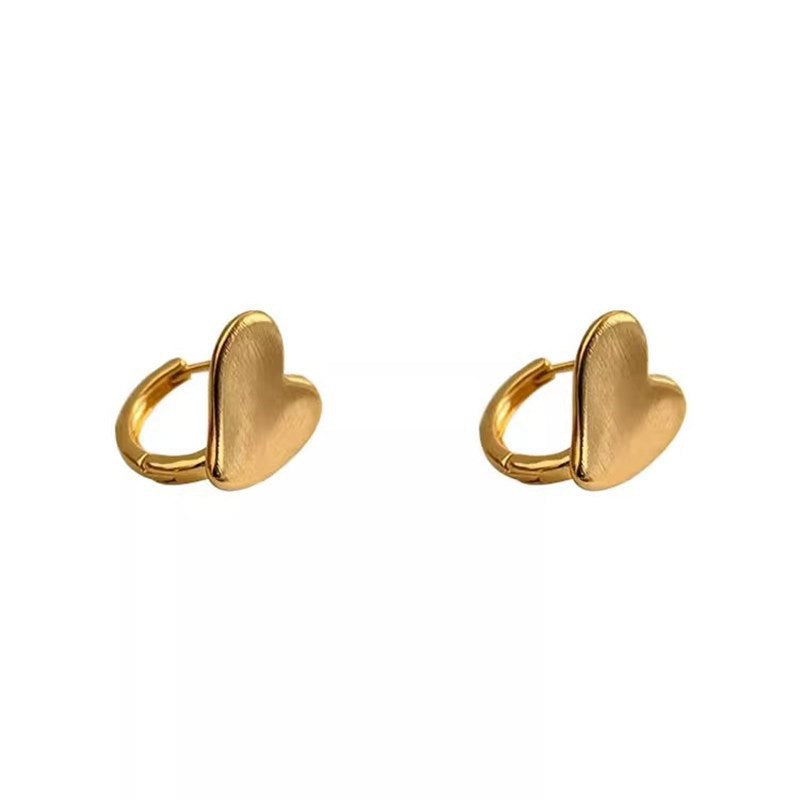 Damen Ohrstecker im stilvollen Herzdesign Shop Nory