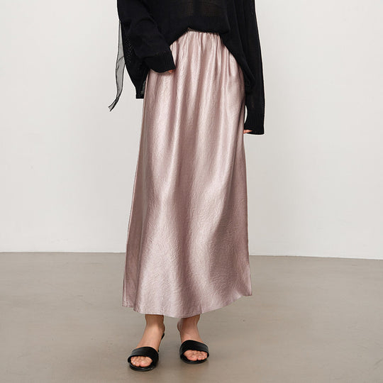 Damen Eleganter Maxirock aus hochwertigem Chiffon Shop Nory