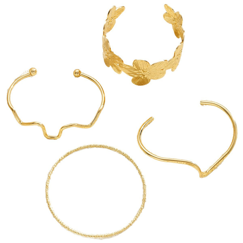 Damen Armband-Set mit kunstvollen floralen und modernen Elementen Shop Nory