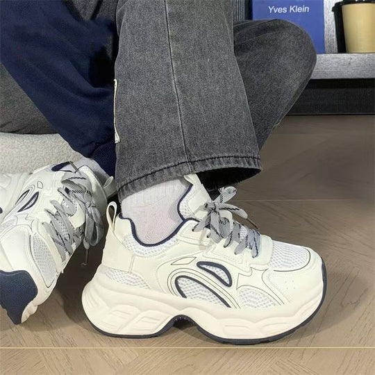 Damen Platform-Sneaker mit atmungsaktivem Mesh und skulptierter Komfortsohle Shop Nory