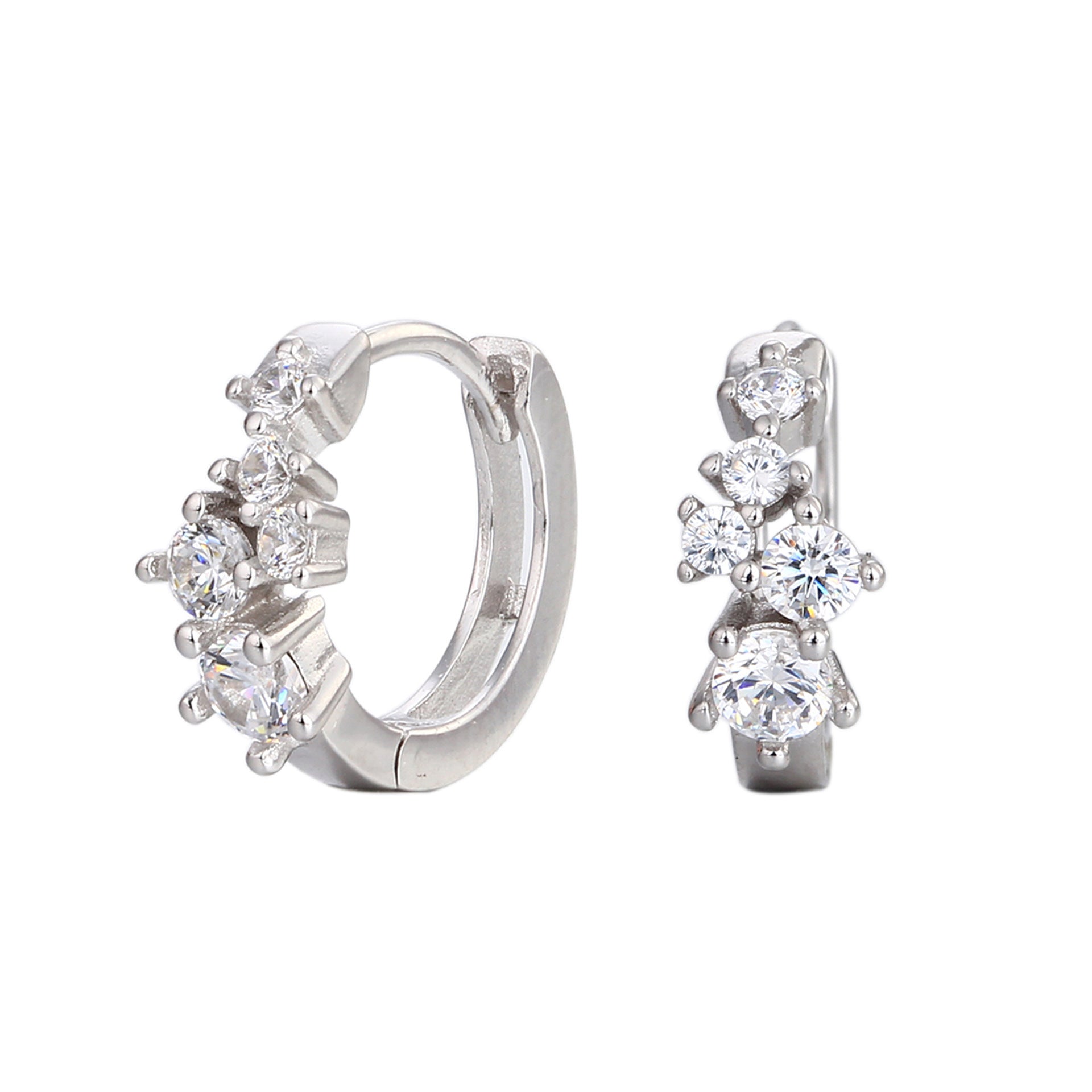 Damen Ohrhänger mit funkelnden Zirkon-Details und elegantem Design Shop Nory