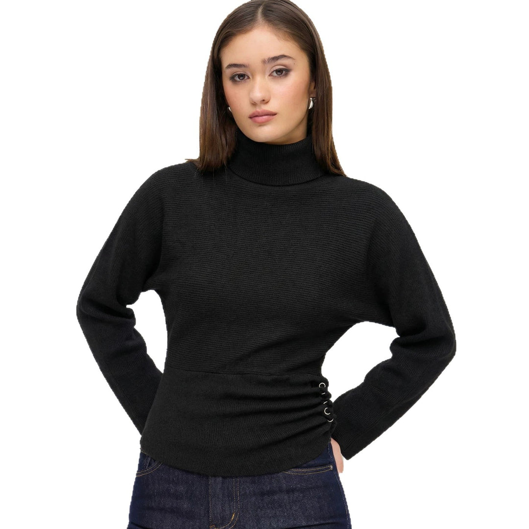 Damen Eleganter Rollkragenpullover Shop Nory