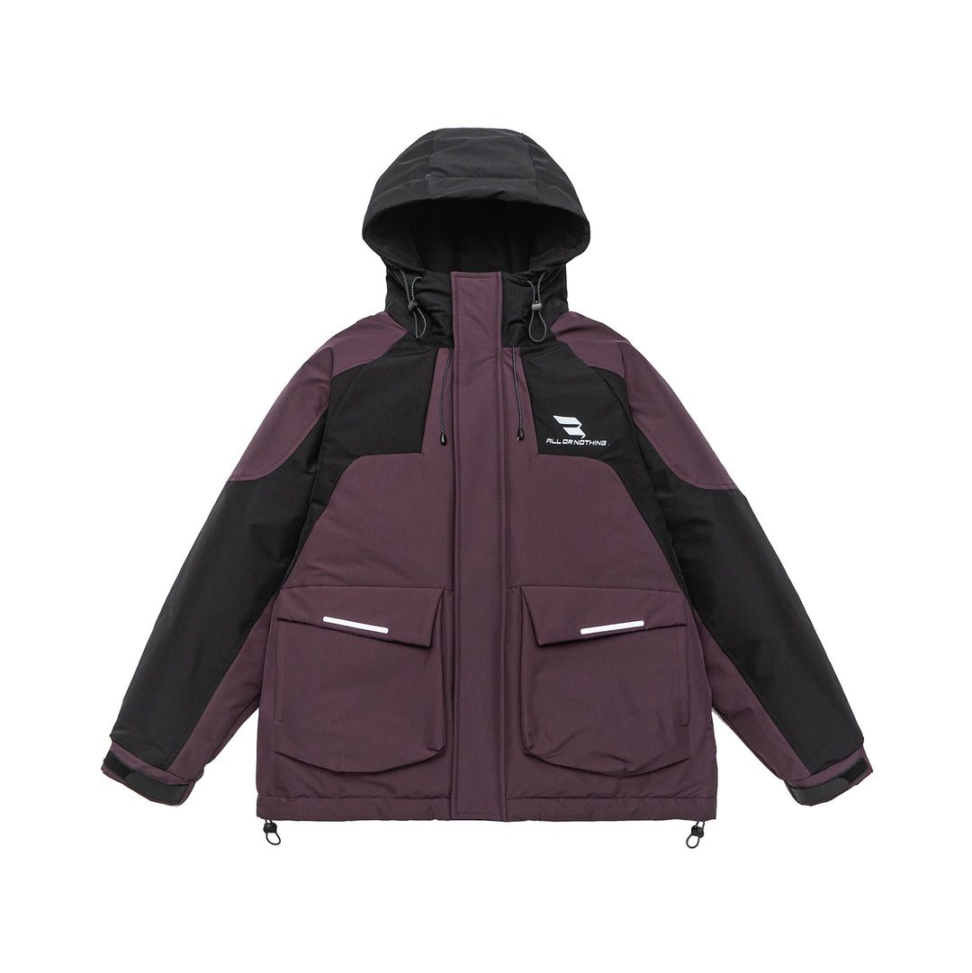 Herren Urbaner Tech-Parka mit Utility-Taschen, reflektierenden Details und verstellbarem Saum Shop Nory