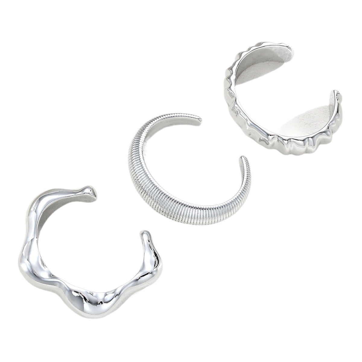 Damen Armband Set mit geschwungenem, modernem Design Shop Nory