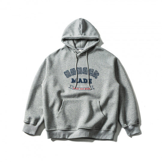 Unisex Oversize-Kapuzenpullover mit Kängurutasche und Logo-Print Shop Nory