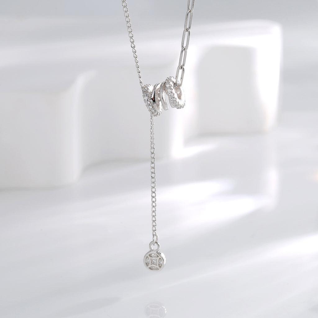 Damen Schmuckstück mit modernem Design und funkelnden Zirkonia Shop Nory