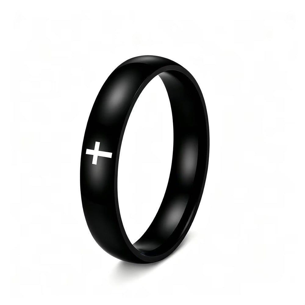 Herren Ring mit minimalistischer Plusgravur Shop Nory