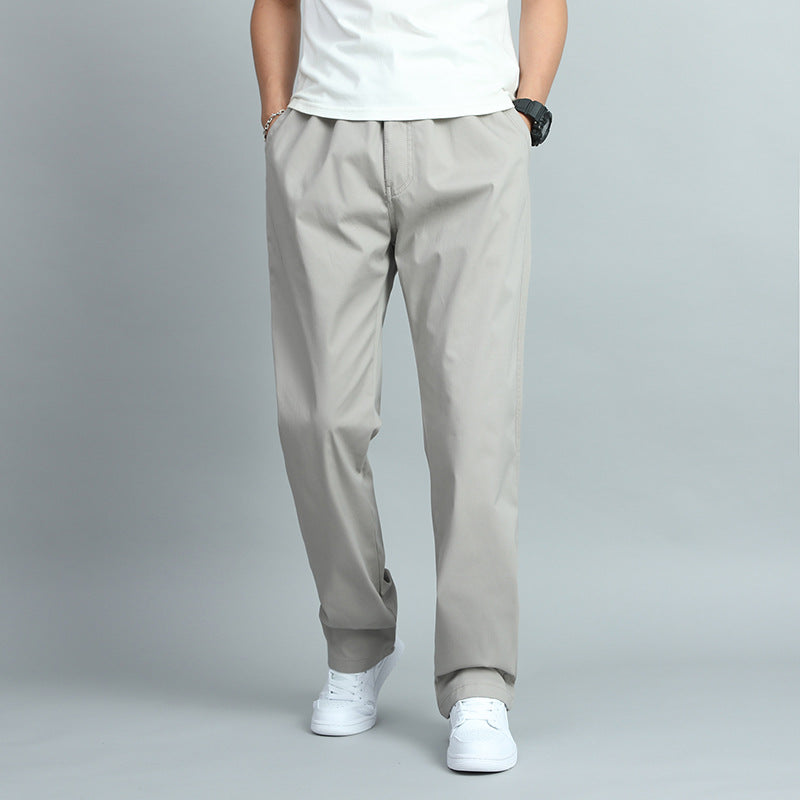 Herren Bequeme Chino-Baumwollhose Shop Nory