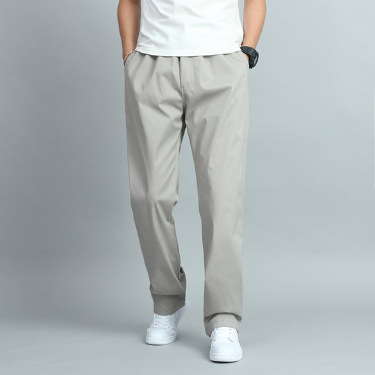 Herren Bequeme Chino-Baumwollhose Shop Nory