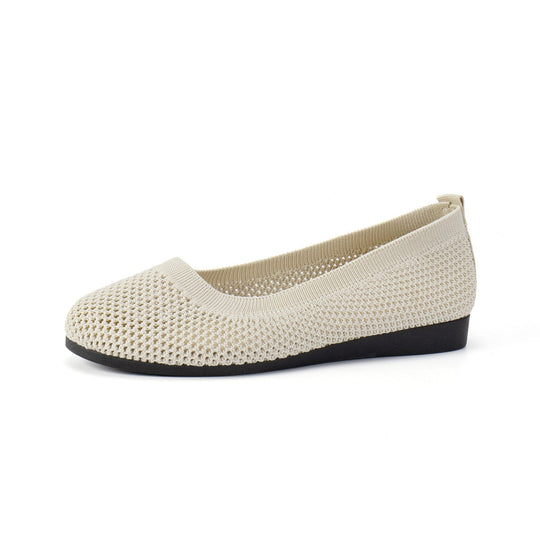 Damen bequeme Slipper aus atmungsaktivem Netzmaterial mit rutschfester Sohle
