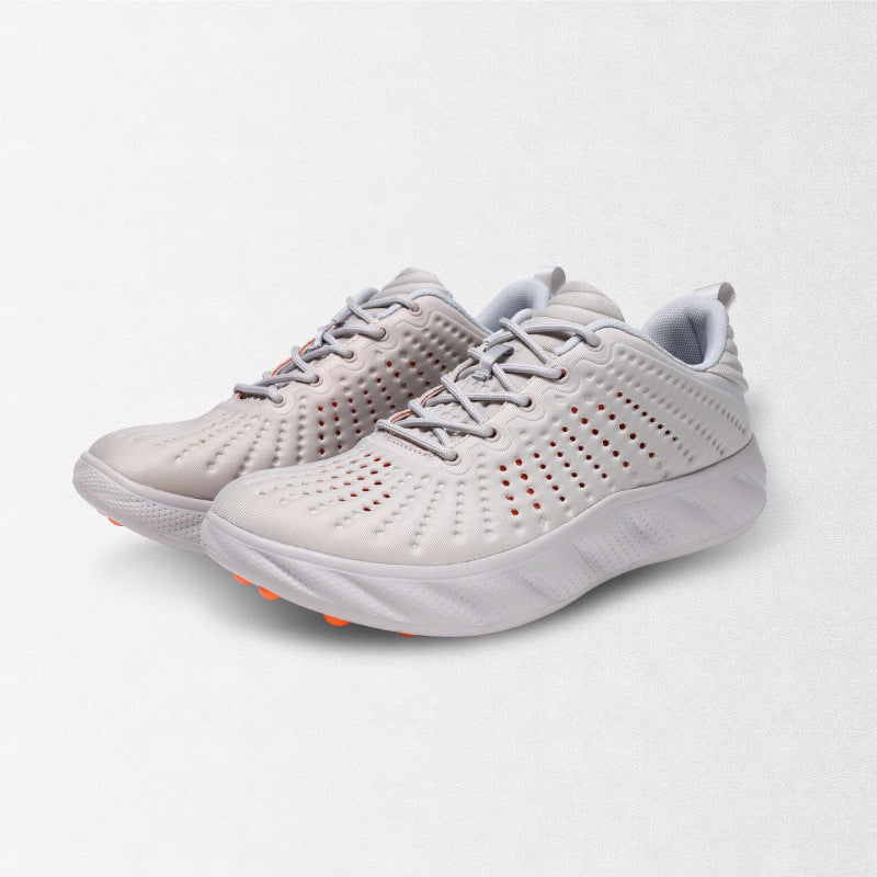 Damen Atmungsaktive Laufsneaker mit perforiertem Strickobermaterial und gedämpfter Plateausohle Shop Nory