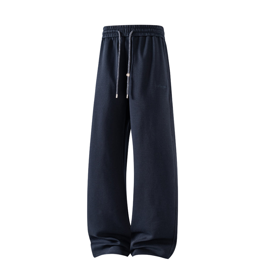 Unisex Baumwoll-Jogginghose mit weitem Bein und Kordelzug Shop Nory