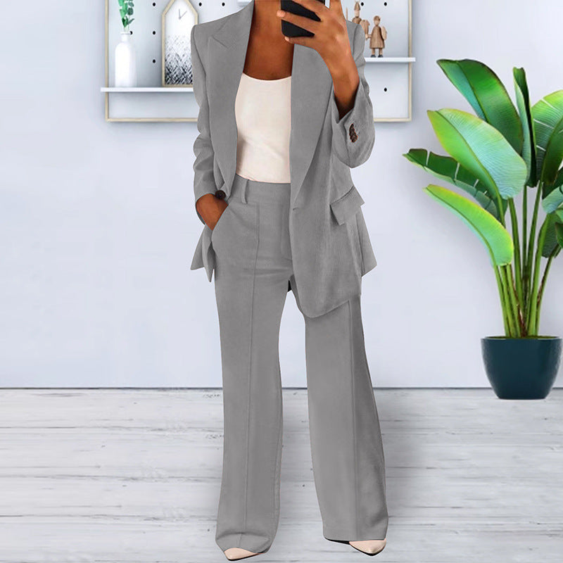 Damen Eleganter Anzug mit Bequemem Stoff für Jeden Anlass | ShopNory