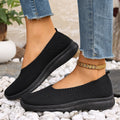 Damen Elastische Slip-On Sneakers mit Komfortsohle