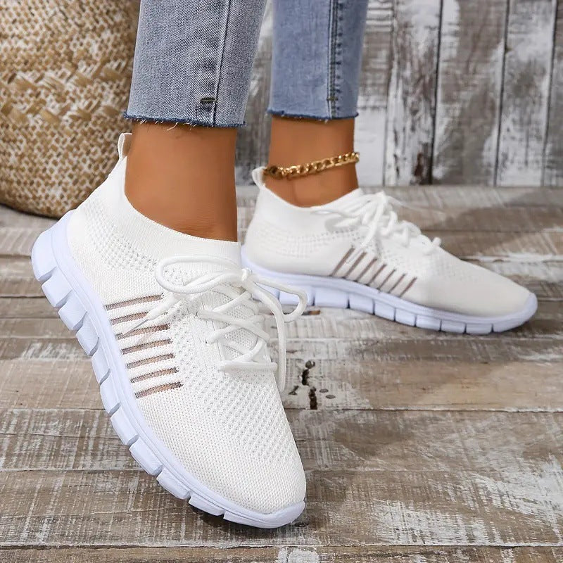 Damen Leichte Strick‑Sock‑Sneaker mit elastischem Schaft und flexibler Profilsohle Shop Nory