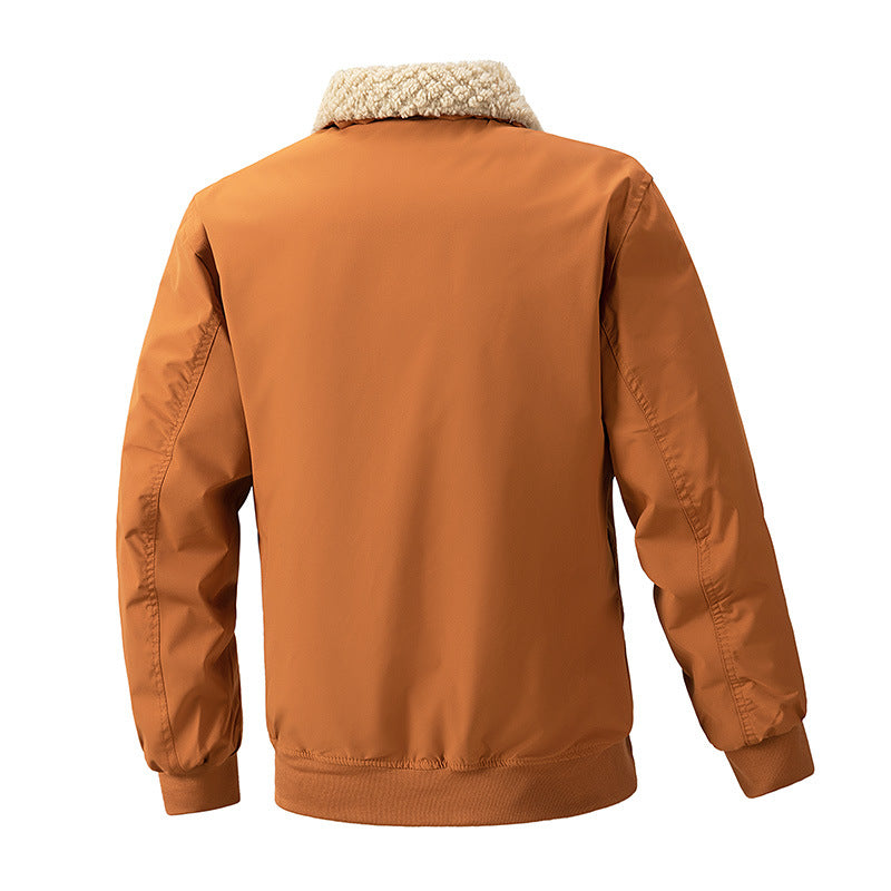 Herren Bomberjacke mit Teddykragen und wasserabweisendem Außenmaterial Shop Nory