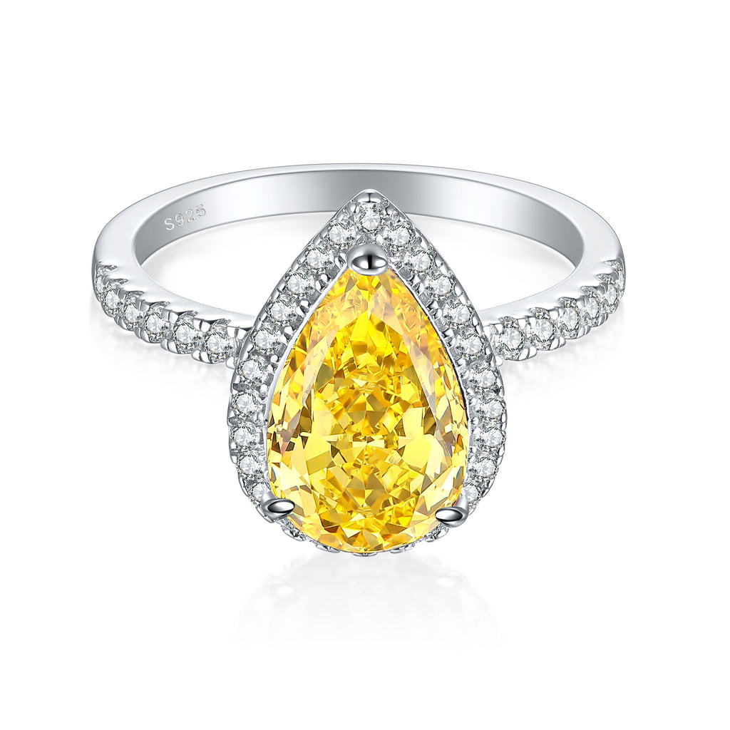 Damenring mit elegantem Kupfer-Zirkonia und filigranem Design Shop Nory