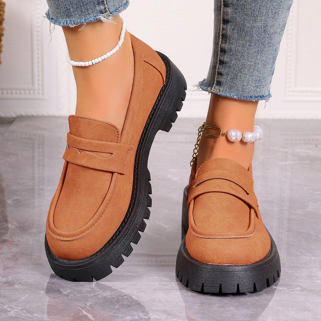 Damen Bequeme Mokassins mit rutschfester Sohle und stylishen Akzenten