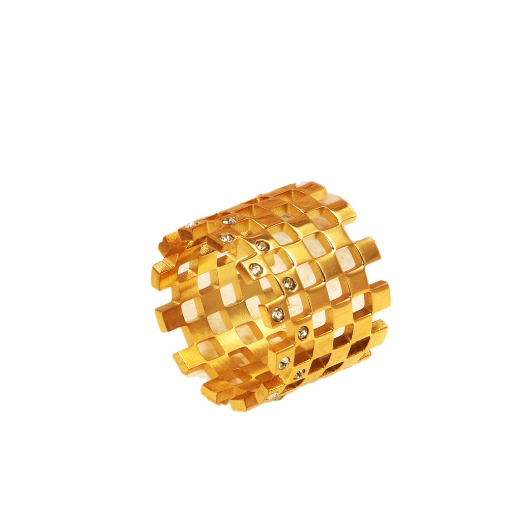 Damen Verstellbarer Ring mit einem eleganten türkisen Steindetail Shop Nory