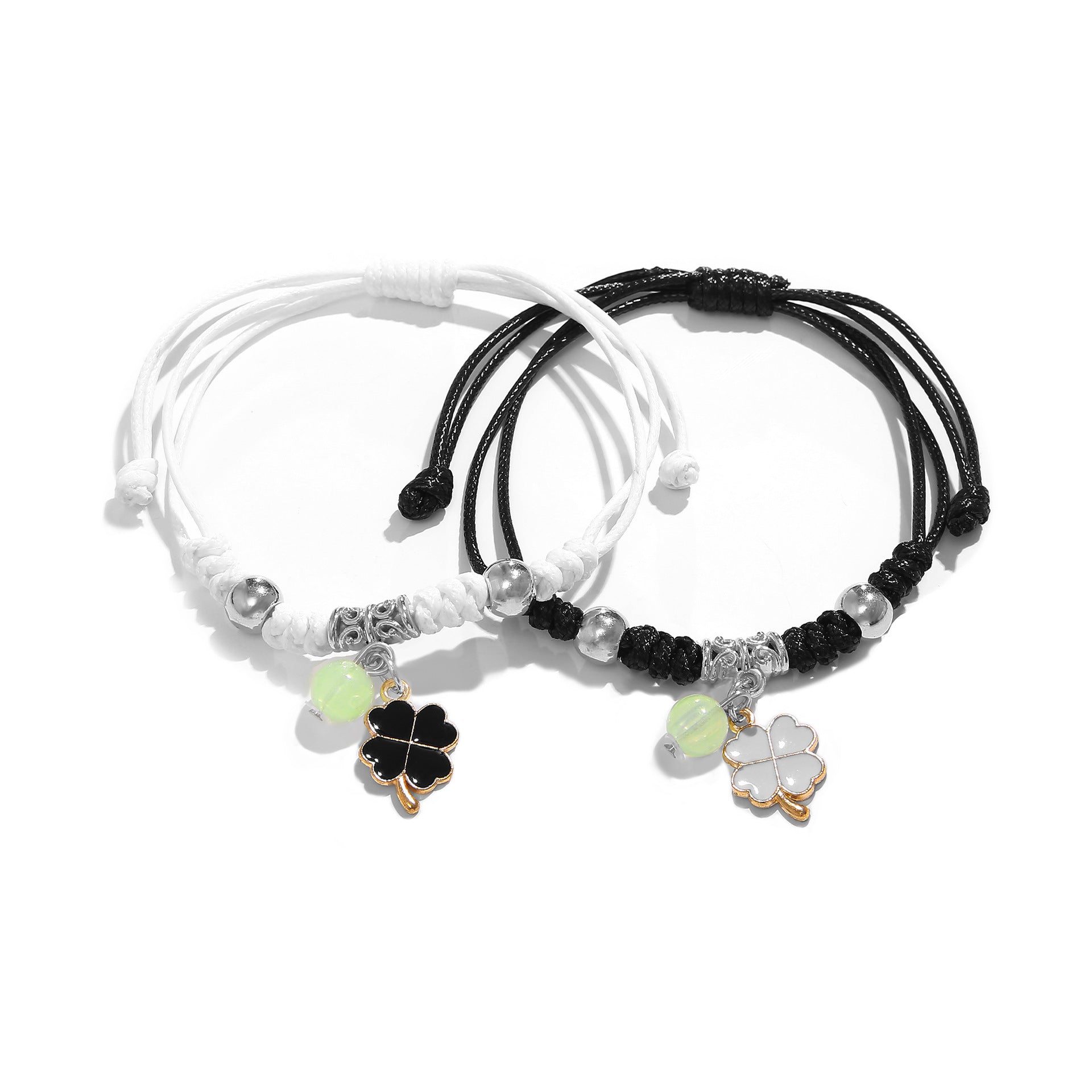 Damen Armband-Set mit bunten Stern- und Glaskugeln Shop Nory