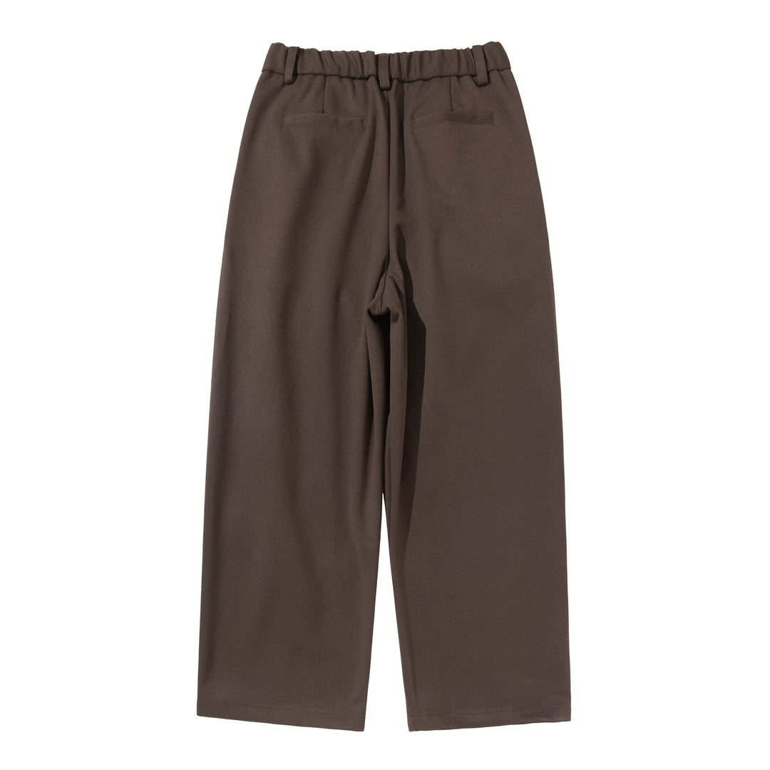 Damen Hochtaillierte Culotte-Hose mit Bundfalten und elastischem Rückenteil Shop Nory