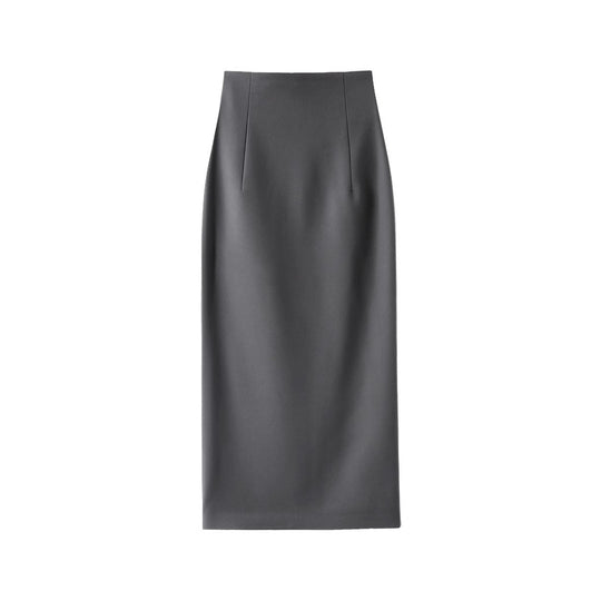 Damen Eleganter Midirock mit Raffungen Shop Nory