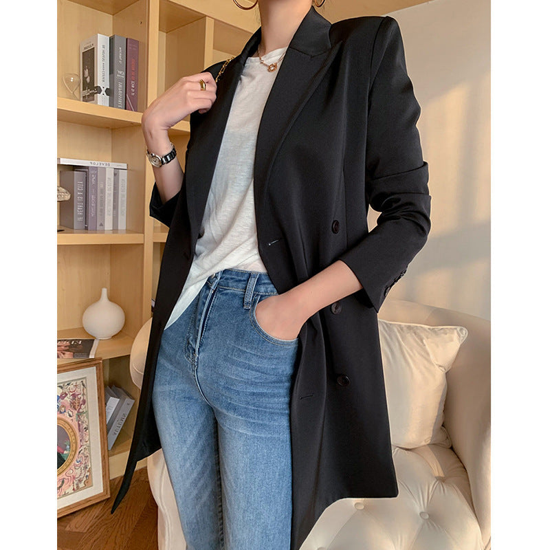 Damen Eleganter Blazer-Rock-Kleid Shop Nory