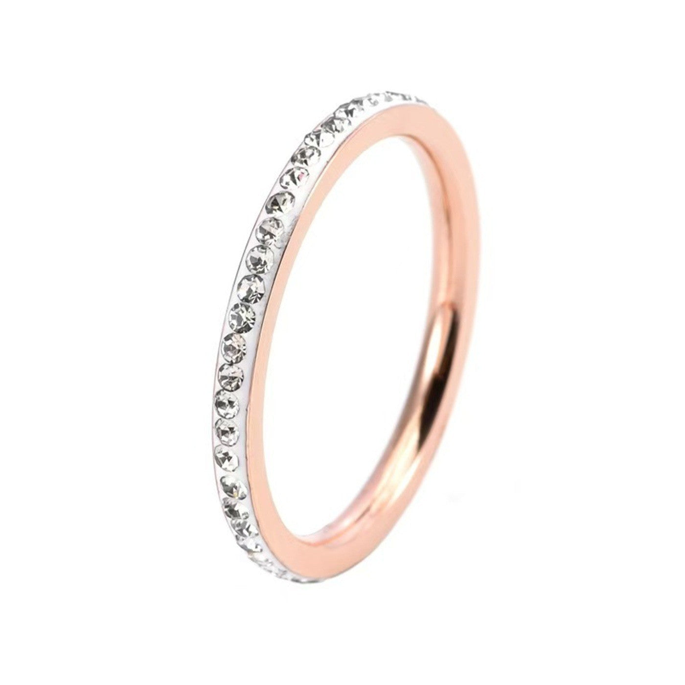 Damen Ring mit funkelndem Zirkonia-Besatz und elegantem Goldfinish Shop Nory