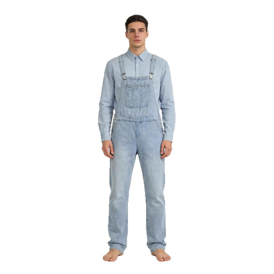 Herren Lässige Baumwoll-Latzhose