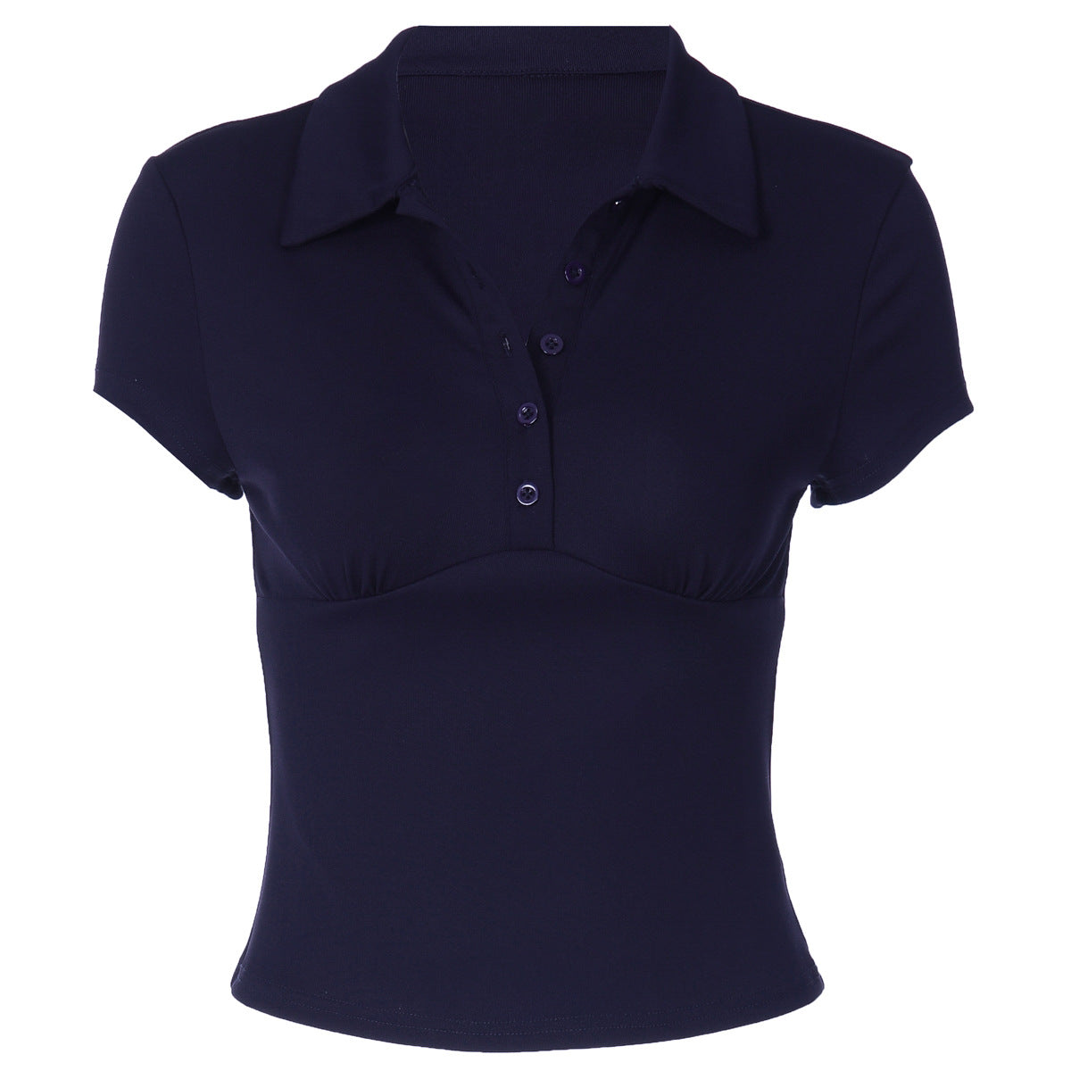 Damen Kurzärmliges Poloshirt mit taillierter Passform