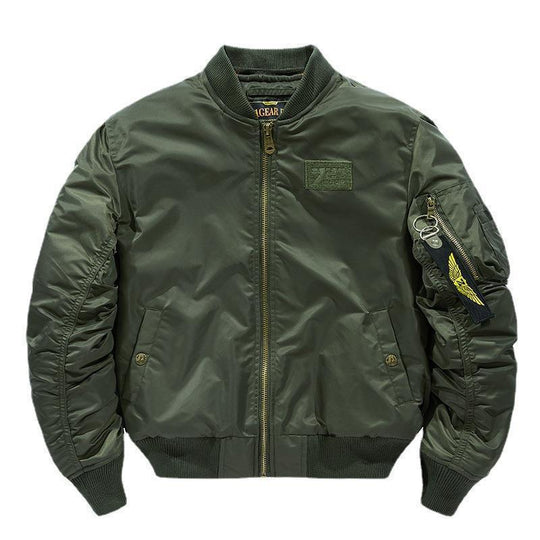 Herren Bomberjacke mit abnehmbarer Kapuzen-Innenseele und gesteppter Thermofütterung Shop Nory