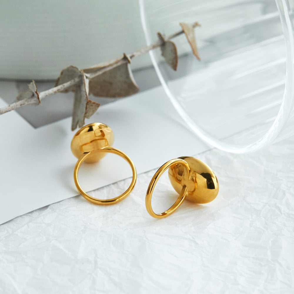 Damen Edelstahlring mit einzigartigem, handgefertigtem Design Shop Nory