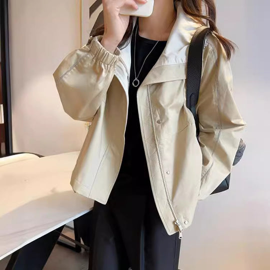 Damen Modische Übergangsjacke mit praktischen Taschen Shop Nory