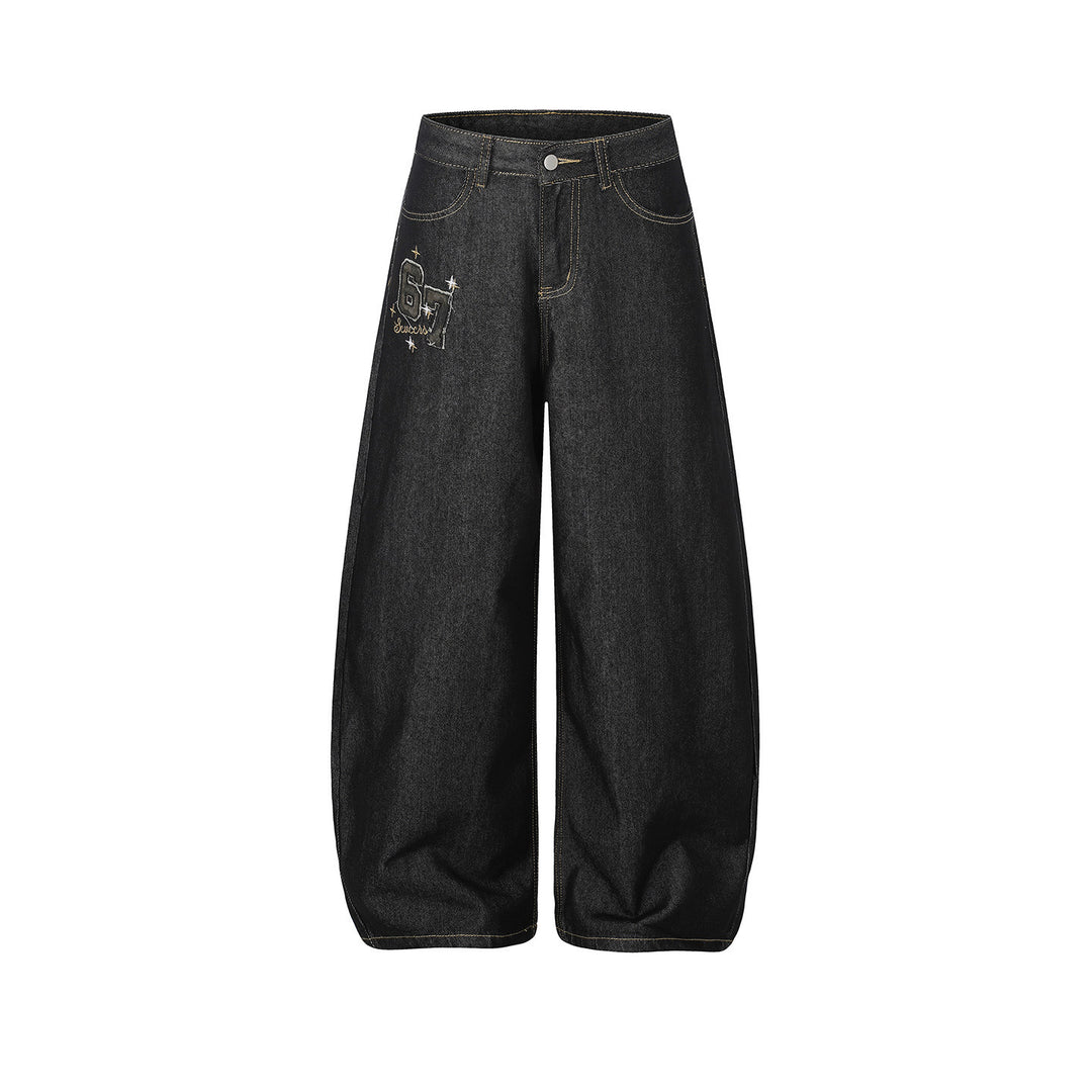 Damen Lässige Weitgeschnittene Jeans Shop Nory