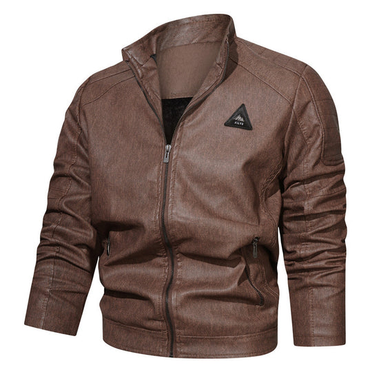 Herren Denim‑Optik Bomberjacke mit Stehkragen, gesteppter Schulterpasse und Reißverschluss Shop Nory