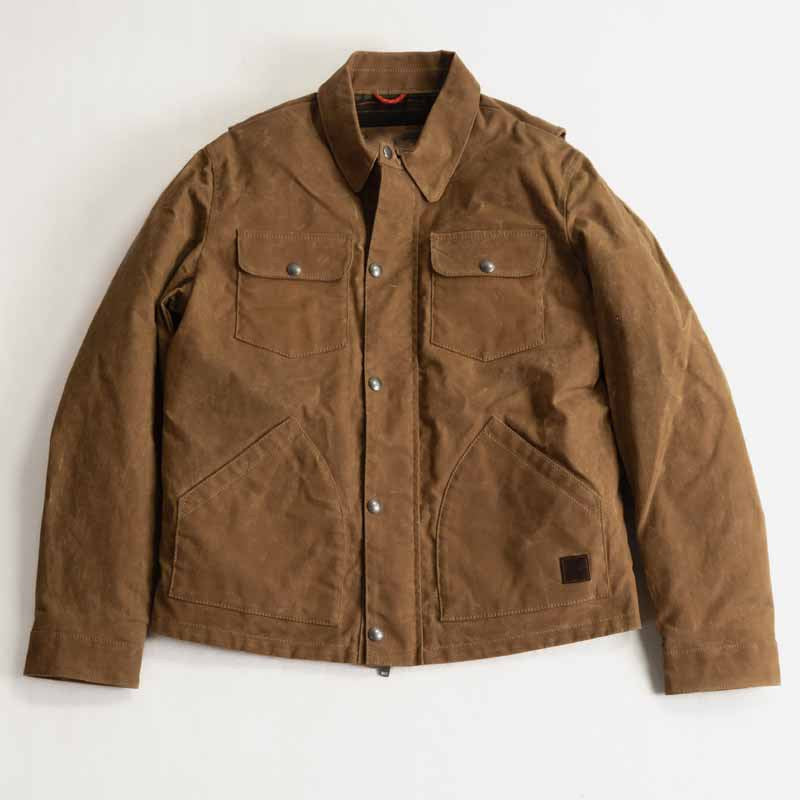 Herren robuste Workjacke im Vintage-Stil mit praktischen Taschen Shopnory