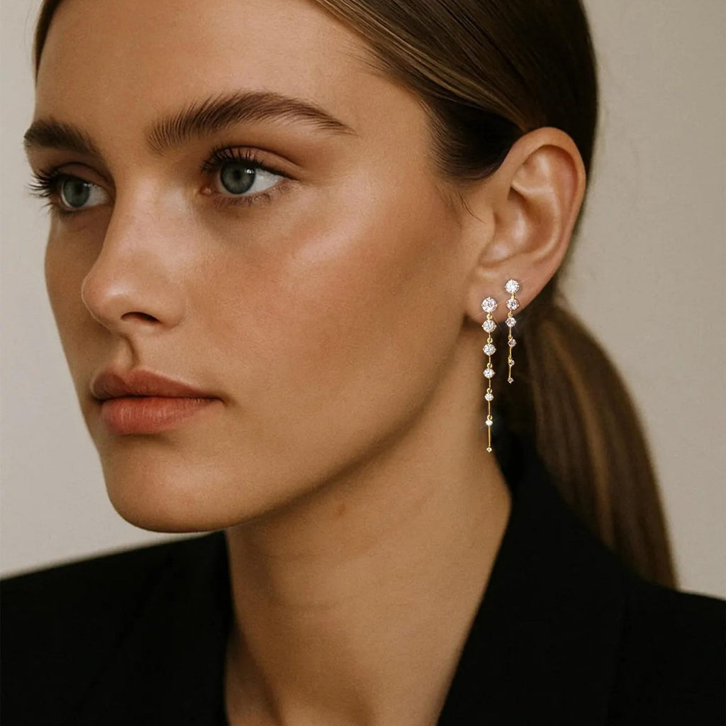 Damen elegante Ohrhänger Shop Nory